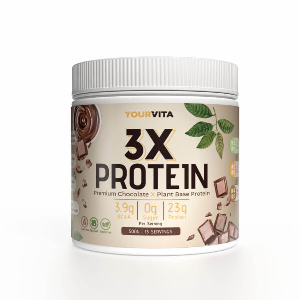VITA機能三效蛋白飲【可可口味】500g