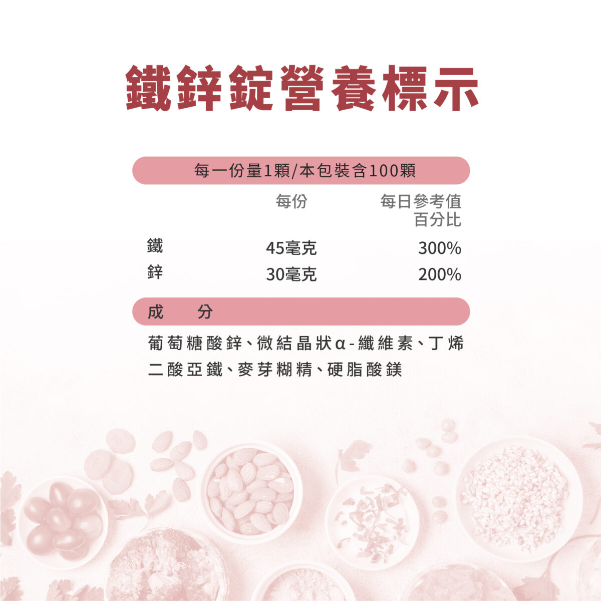 機能型產品-62-61 VITA鐵鋅錠 45 & 30mg:圖片 5
