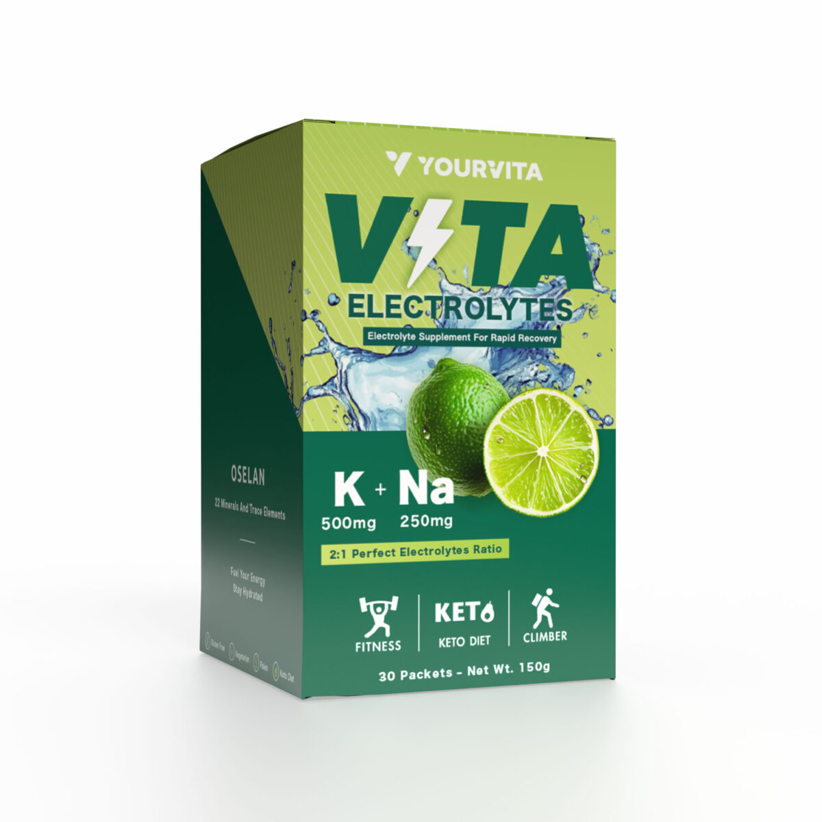 預購商品》VITA 機能型電解質粉 檸檬口味：圖片 1