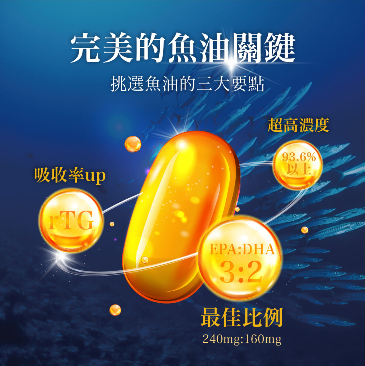 魚油_7 VITA 85%超臨界高濃縮魚油:圖片 7